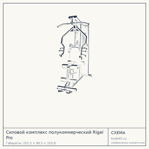 Силовой комплекс полукоммерческий Rigel Pro — от 133 000 ₽