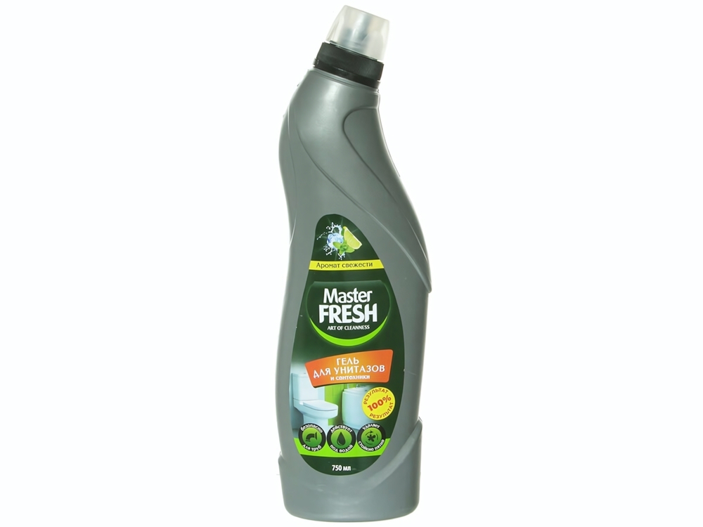 Гель для унитазов и сантехники 750мл Master FRESH
