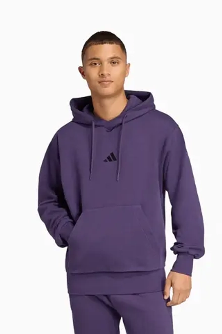 Кофта adidas Essentials Feelcozy Fleece - фиолетовый