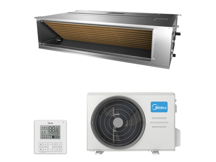 Канальный кондиционер Midea MTI-1F-P/MO-N8 mtiu-18hw1fnxp(ga)/mox330u-18hfn8-q(ga)