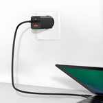 Зарядное устройство Baseus GaN2 Lite Quick Charger C+U 65W - Black