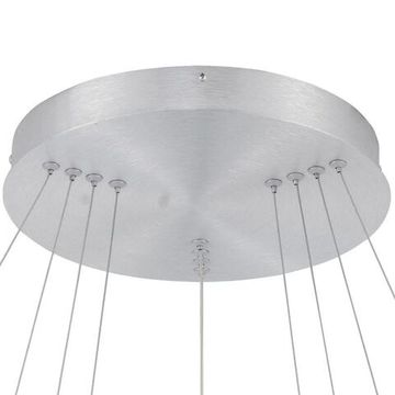 Люстра подвесная LED 134W 3000К-6500К 4005/11/04PL никель Planetary Stilfort