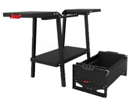 Мангал Grillver Kraftiks Black на подставке