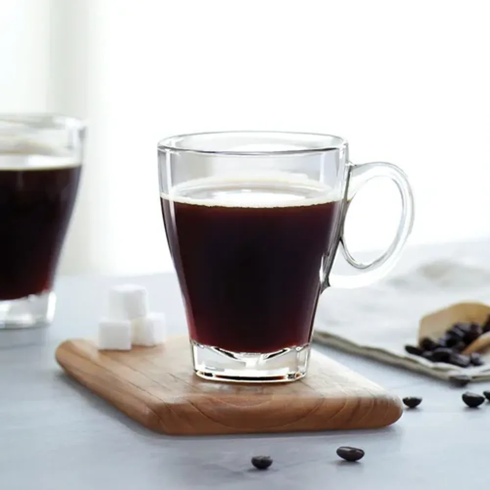 Чашка 355 мл кофейная "Americano Caffe Premio" d 12 см h11,1 см стекло Ocean [6]