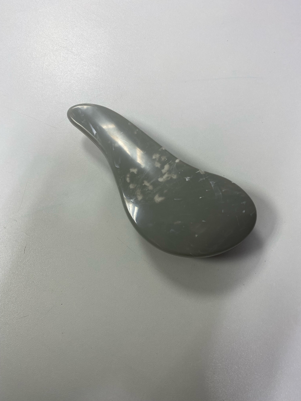 Расчёска массажная, 14.5×6 см, серая