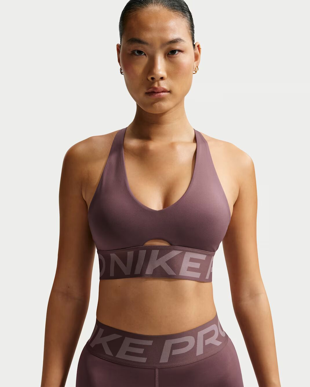 Nike Pro Sculpt Женский спортивный бюстгальтер со средней поддержкой и вставками - NIKE