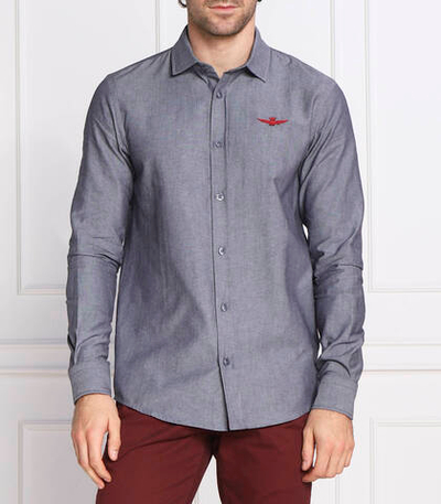 Рубашка Aeronautica Militare - темно-синий(CA1219CT3045)