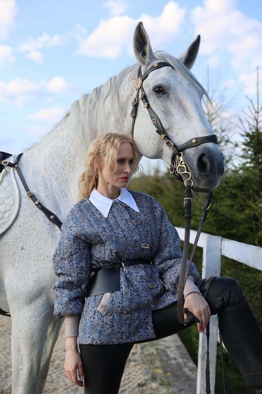 Padded Jacket "Paisley"
