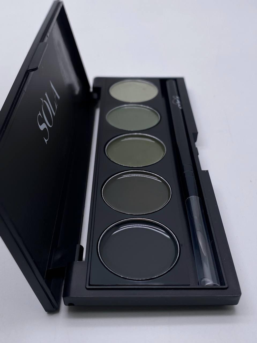 SoLa & Sukhova Alena Гель-лак Palette 28 Gradient Olive, 5 цветов, 25м
