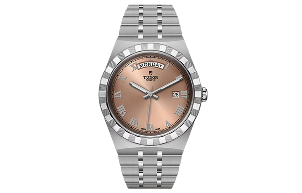 TUDOR Automatic Mechanical Movement 100m Water Resistance Men"s Watches Watch 41mm Pink Watch Dial