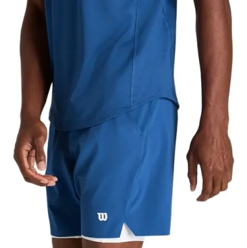 Мужские теннисные шорты Wilson Tournament Short 7" Unlined - blue