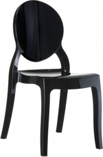 Стул пластиковый Siesta Contract Elizabeth, черный