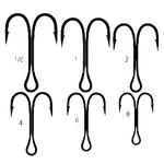 Двойник Saikyo KH-11041BN Normal Double Hook №1/0  6шт