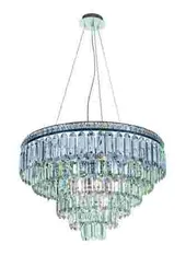 Люстра подвесная NewRgy 2796R/14A CHROME+CLEAR, 14×40 Вт, хромированная и прозрачная