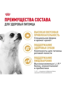 Chihuahua Корм для собак 1,5кг