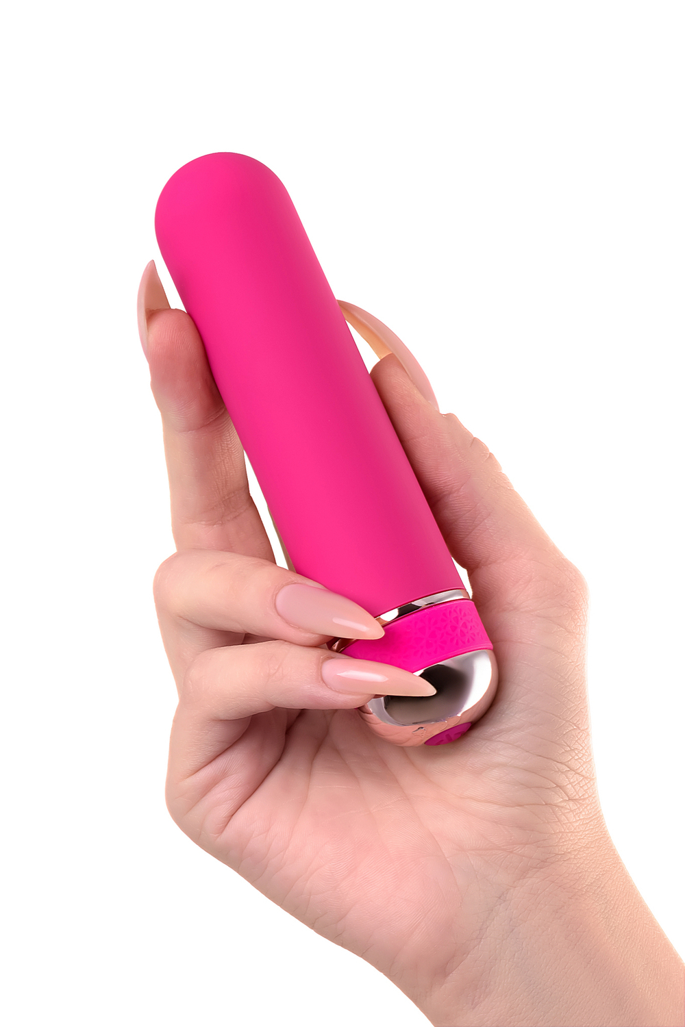 Нереалистичный вибратор A-Toys Mastick mini 10 режимов розовый 13 см
