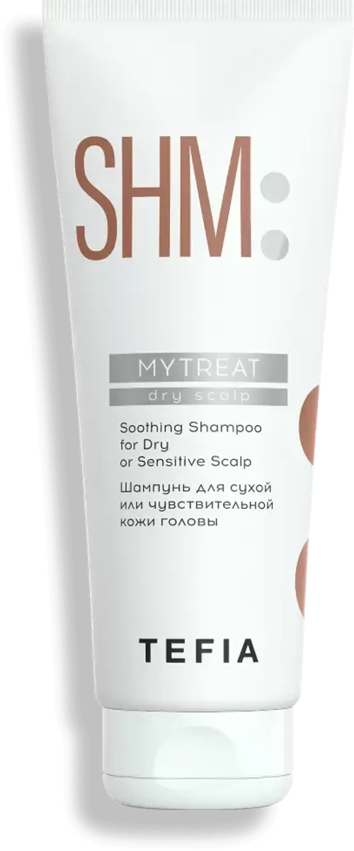 Tefia Mytreat Шампунь для сухой или чувствительной кожи головы, 250 мл