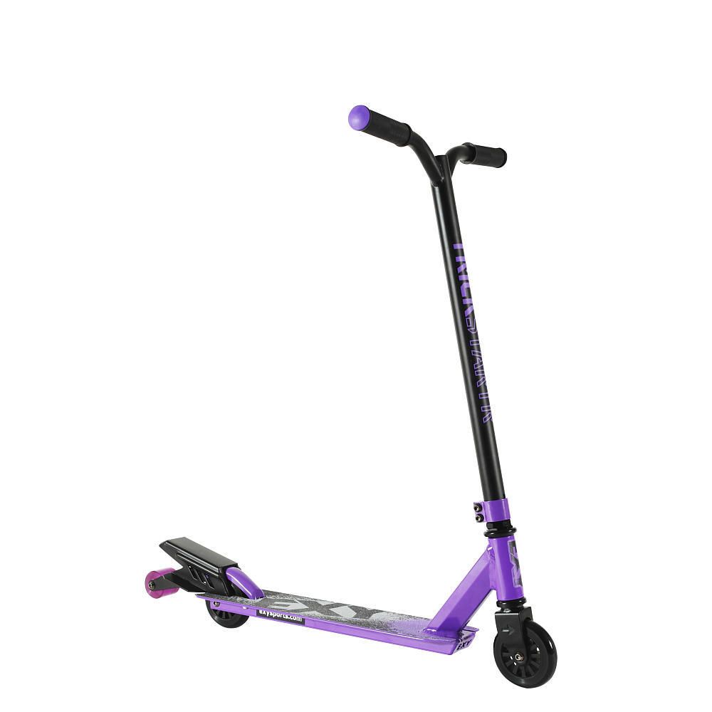 Самокат Y-Bike EXY Trickstarter, фиолетовый