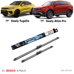 Щетки стеклоочистителя BOSCH для Geely Tugella, Atlas Pro, Okavango, Lynk & Co (A744S)