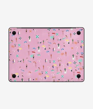 Виниловая наклейка PINK SAND для MacBook