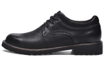 Jeep Casual Leather Shoes Men"s Low top Black