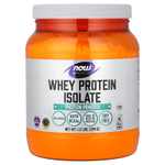 NOW Foods, Sports, изолят сывороточного протеина, без добавок, 544 г (1,2 фунта)