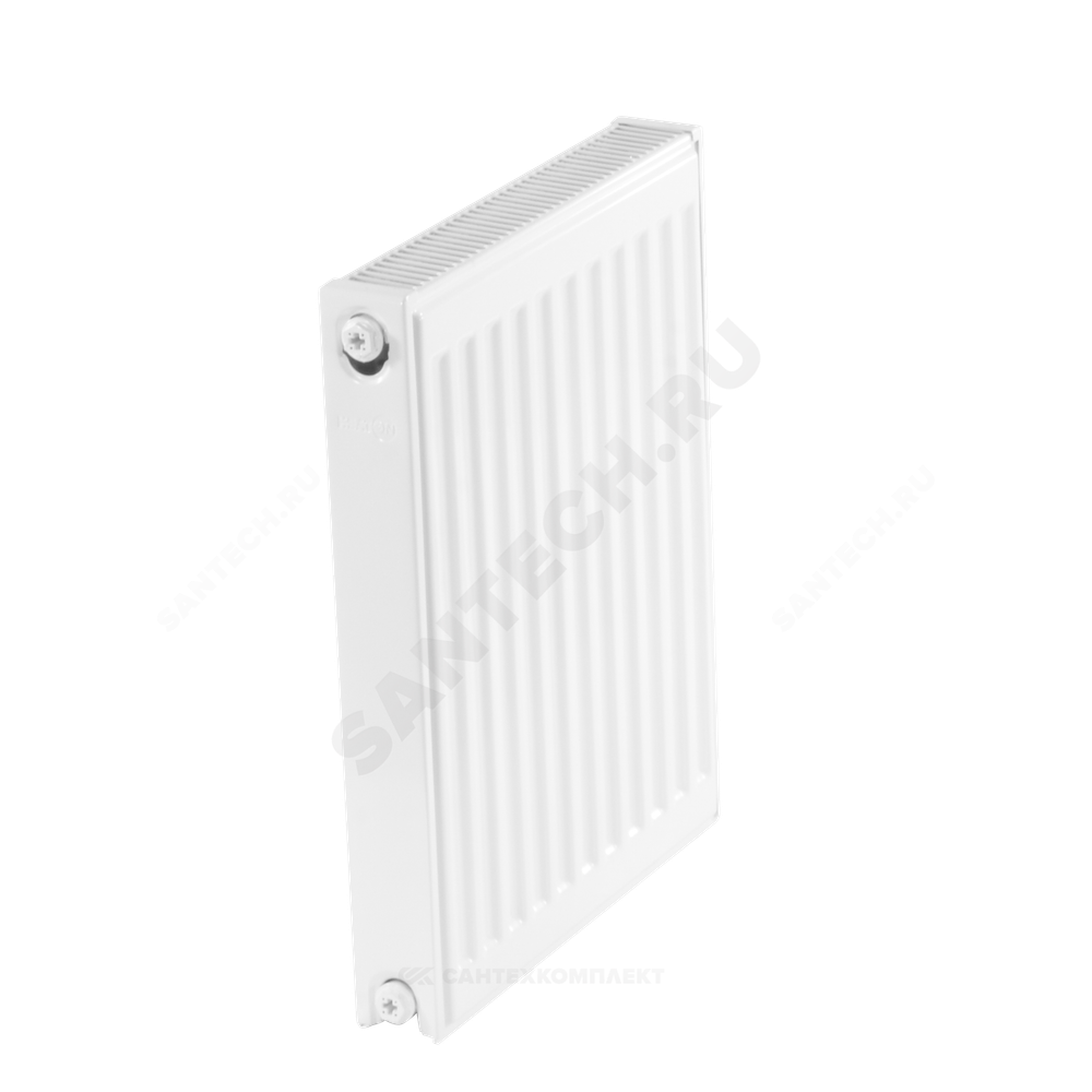 Радиатор стальной панельный Compact C тип 21 500х900 Qну=1561 Вт бок/п RAL 9016 (белый) Heaton Plus
