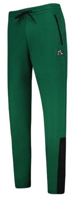 Мужские теннисные штаны Le Coq TECH Pant Tapered N°1 SS23 - зеленый