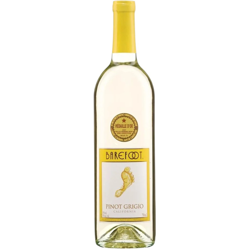 Вино Barefoot Pinot Grigio 0,75 л.