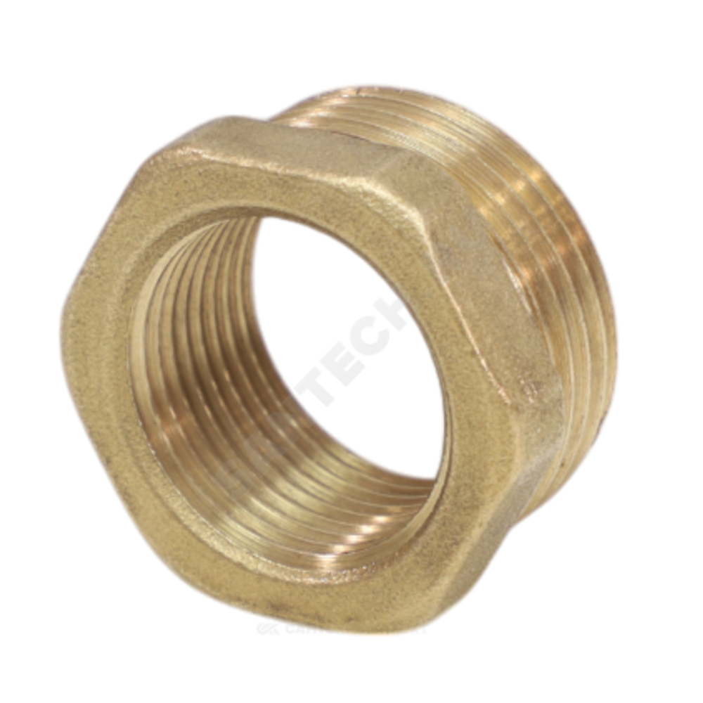 Футорка латунь Ду 15х8 (1/2"х1/4") НР/ВР VALFEX VF.581.L.012.014