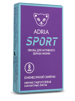 Контактные линзы на месяц ADRIA SPORT (1пара)