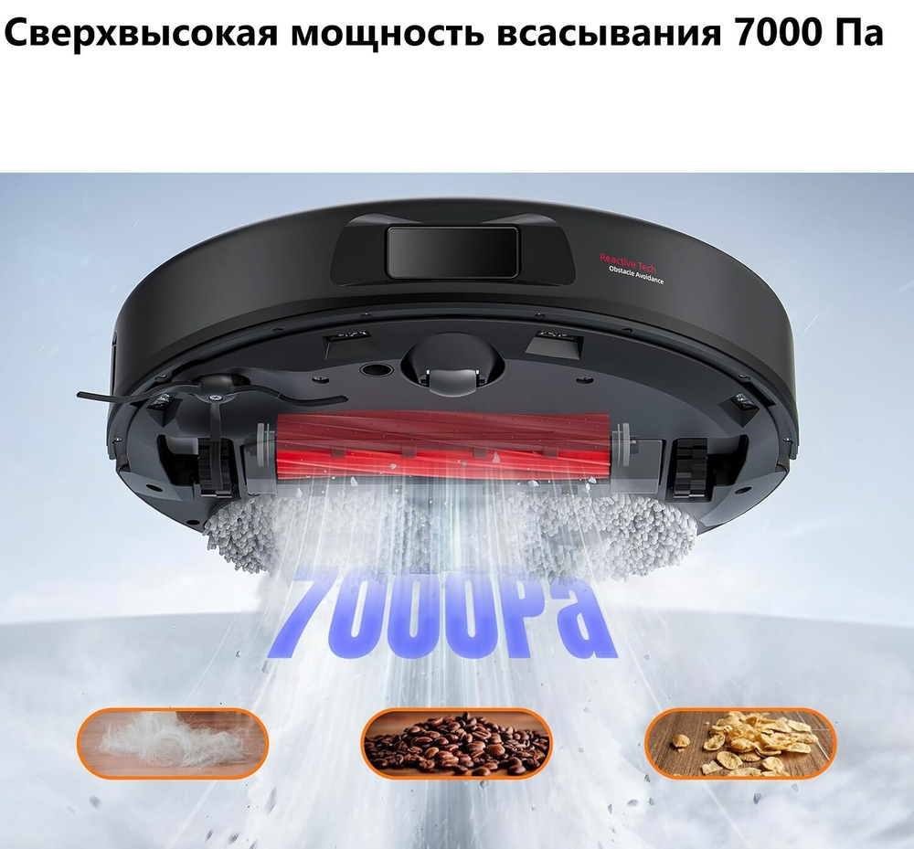 Робот-пылесос Roborock Q Revo PRO черный