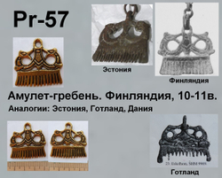 Подвеска. Финляндия 9-11 в.