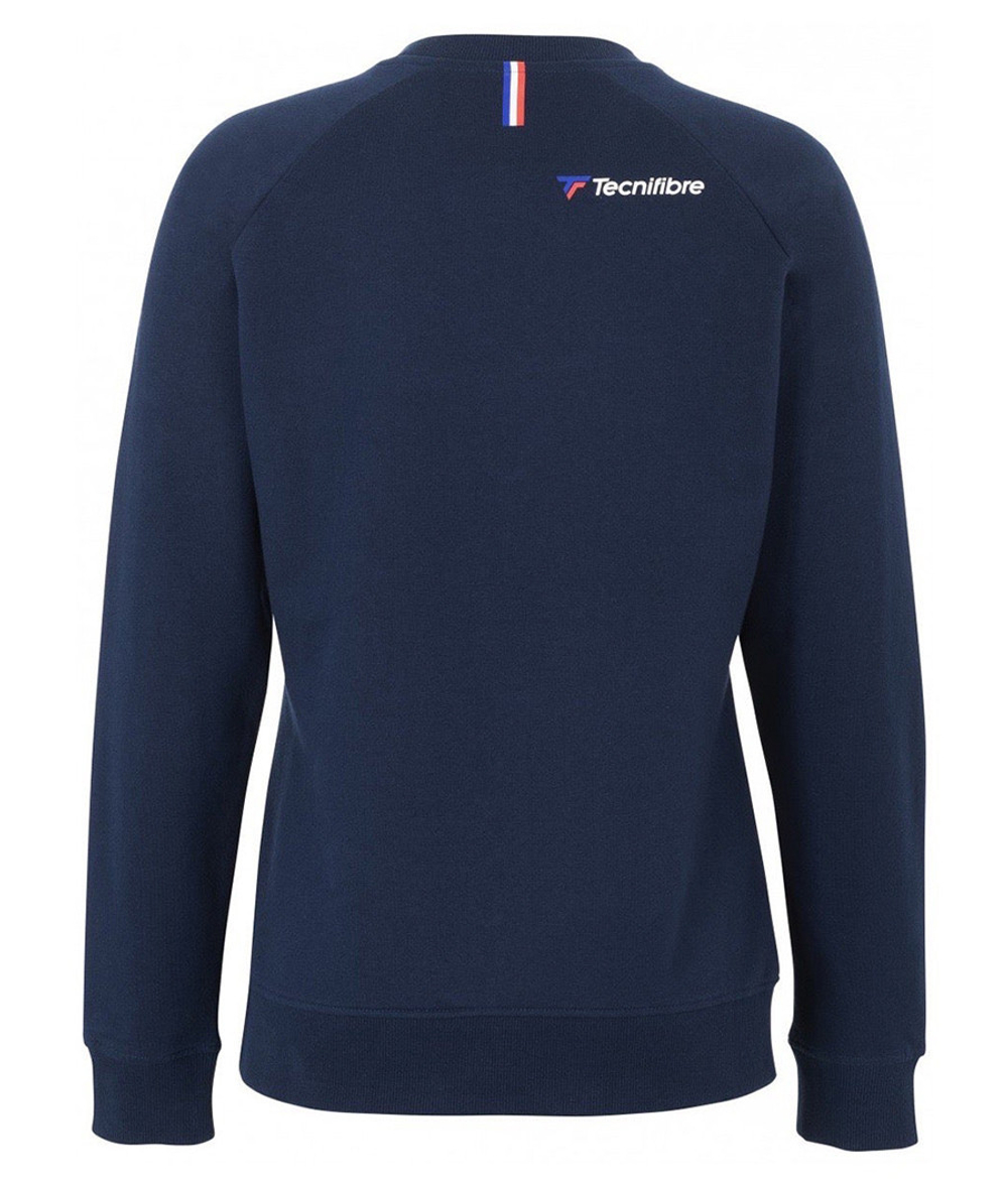 Женская Кофта теннисная Tecnifibre Lady Sweat - небесный