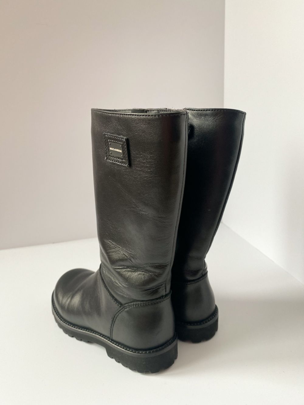 Кожаные сапоги Dolce&Gabbana, 25,5
