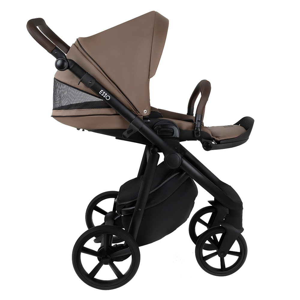 Коляска 2 в 1 Roan Esso Leather, Camel / Коричневый