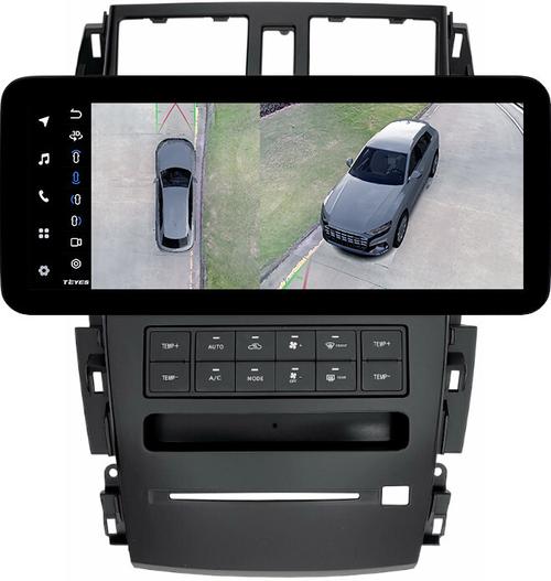 Магнитола для Nissan Teana J31 2003-2008 (большая рамка) - Teyes LUX ONE 360 монитор 12.3" 2K QLED на Android 10, Быстрая, CarPlay, 4G SIM-слот, 4 камеры в комплекте