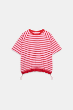 ФУТБОЛКА В ПОЛОСКУ СО СТОППЕРАМИ — ZARA