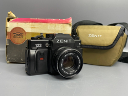 Zenit 122 + MC Helios 44M-6 50 лет победы