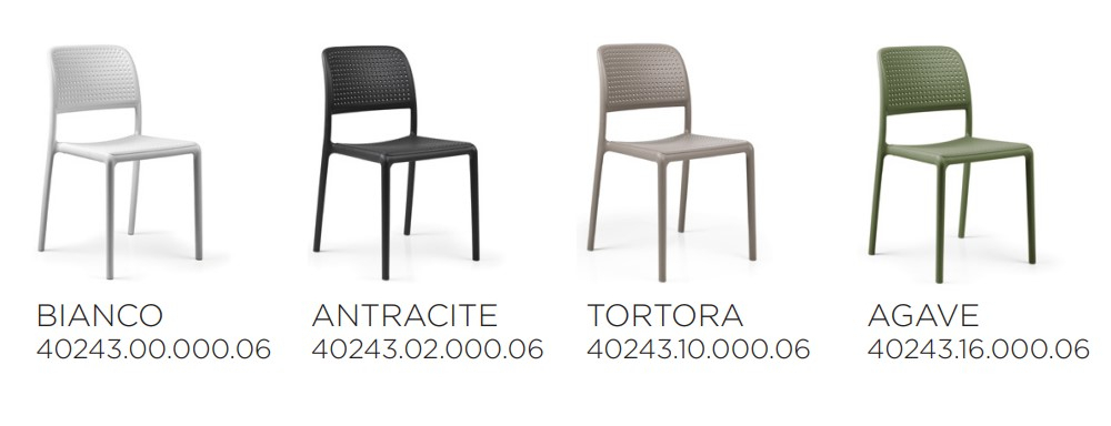 Стул пластиковый Bora Bistrot
