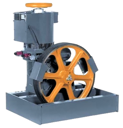 Лебедка Thyssen TW63 A4 48:2 вертикальная TS=590мм мотор тип DEE132M003 тахо1024 TTL THYSSEN.