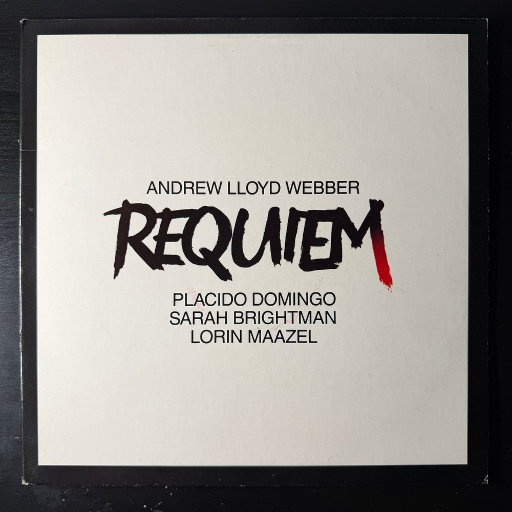 Andrew Lloyd Webber ‎– Requiem (Европа 1985г.)