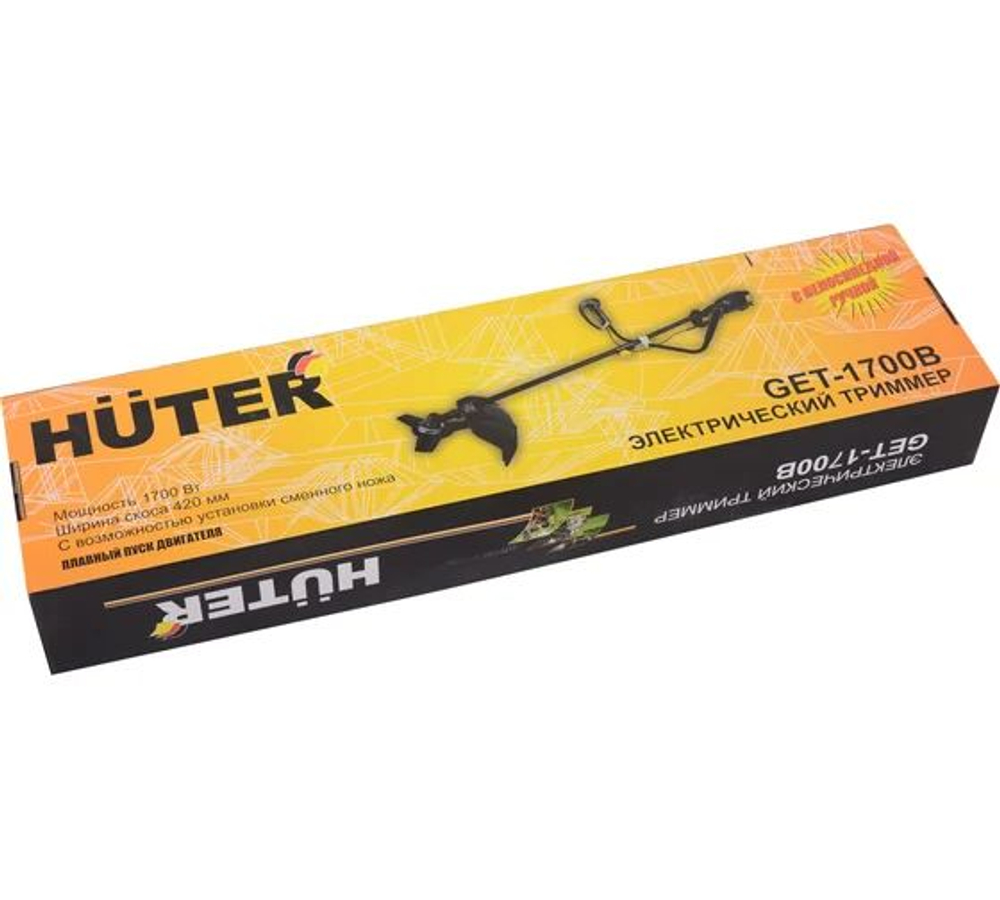 Электрический триммер Huter GET-1700B 70/1/8