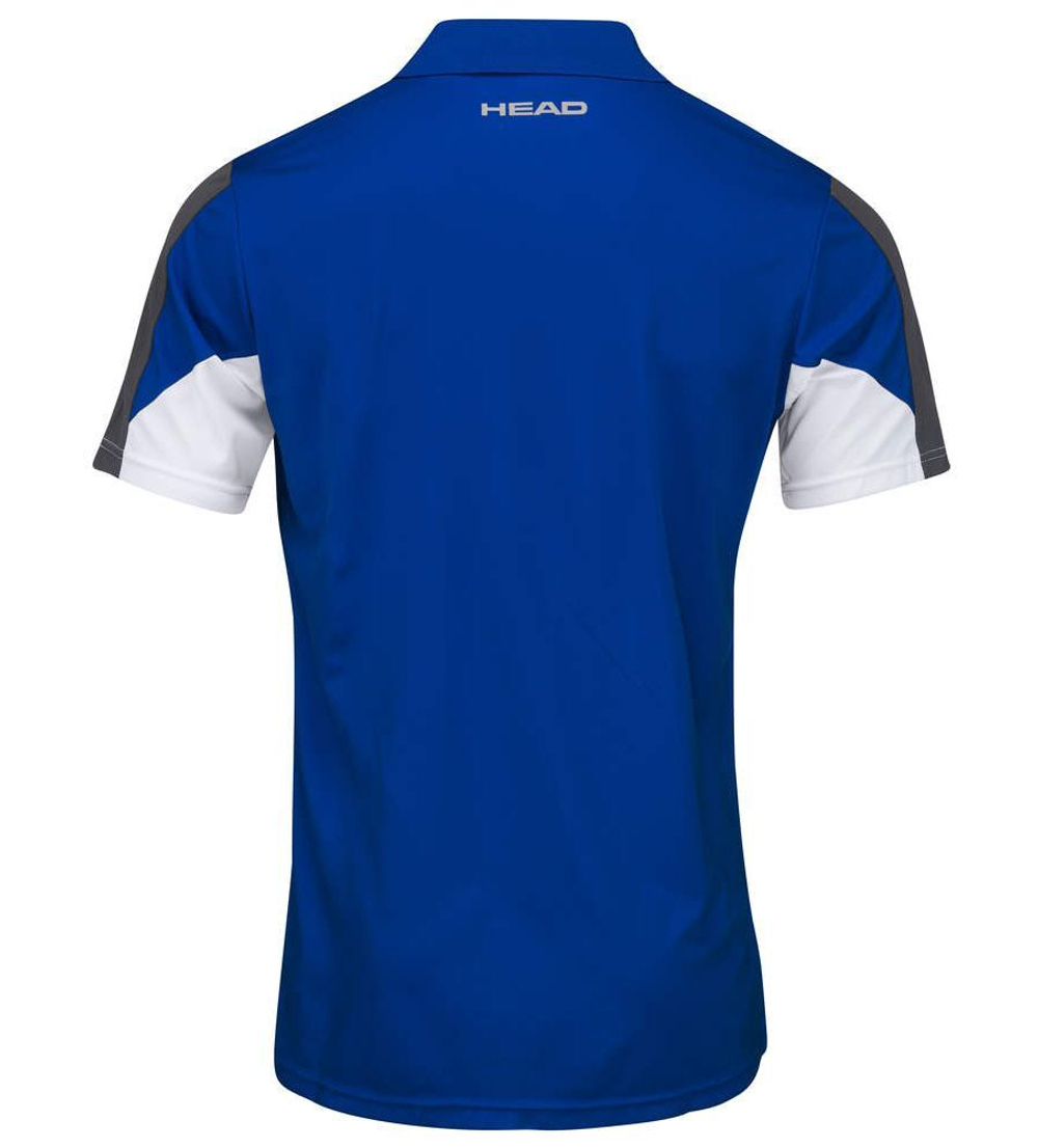 Мужское теннисное поло Head Club 22 Tech Polo Shirt M - небесный