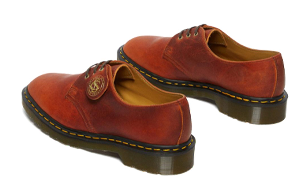 Dr. Martens 1461 Made In England Classic Oil Leather Oxford Shoes "Dark Brown"