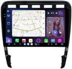 Магнитола для Porsche Cayenne 1 2002-2010 - FarCar S500-TS20 монитор 9.5" 2K QLED на Android 14, Быстрейшая, CarPlay, 4G SIM-слот