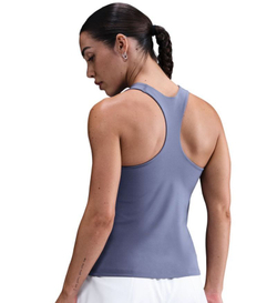 Женский топ теннисный Nike Dri-Fit Swoosh Bra - world indigo/white