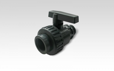 Кран шаровый G2 (50мм) пластик Италия ВР-НР