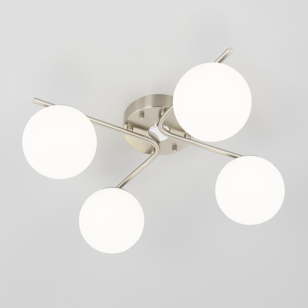 Citilux Адам Смарт CL228A141 RGB LED Умная люстра Матовый Хром