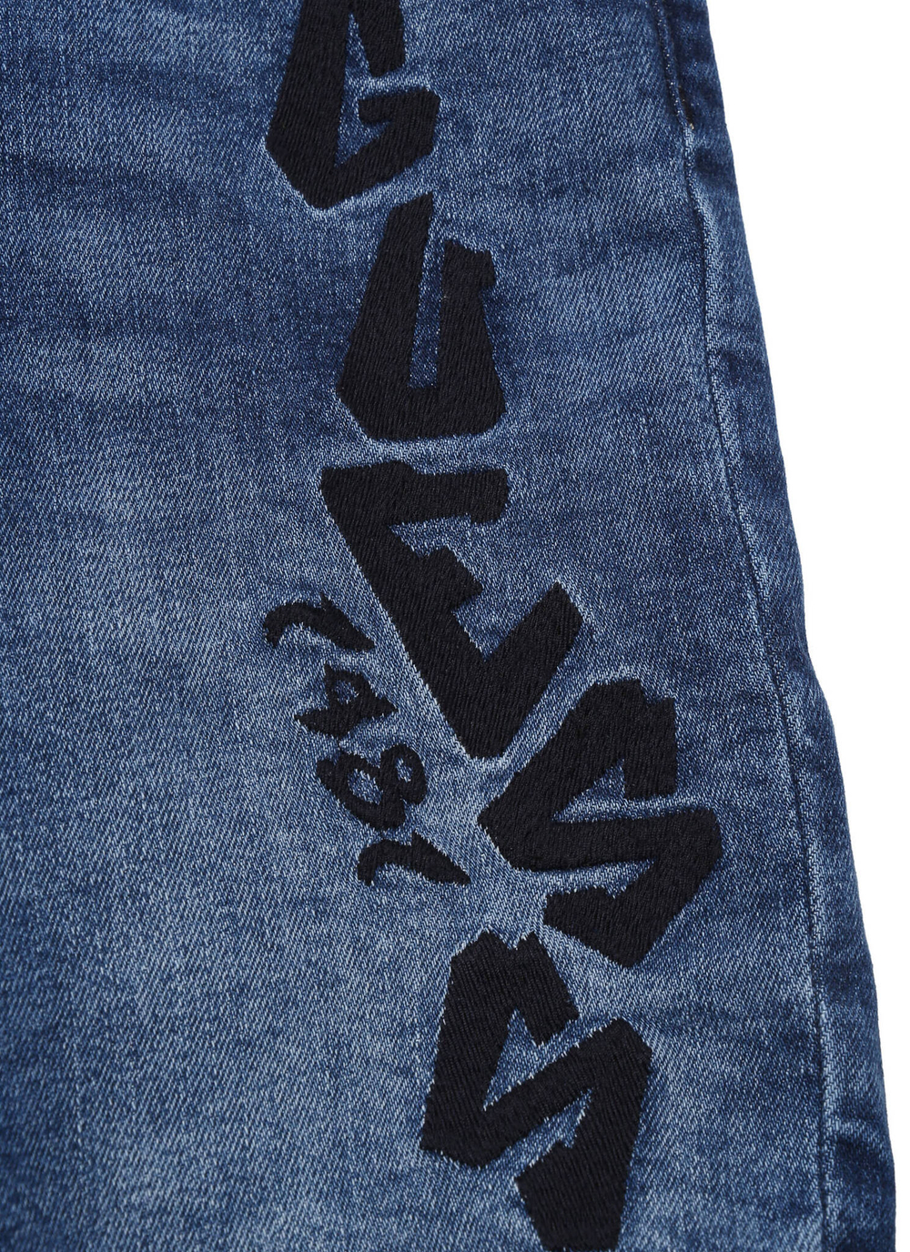 Джинсовые шорты GRAFFITI Guess - голубой(L4GD18 D4GV0)